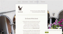 Desktop Screenshot of degrootewittearend.be